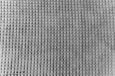 Black and white blanket tech fiber square shapes Stock Photos