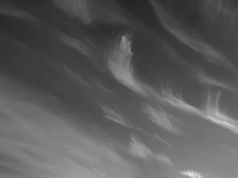 Black and white blur clouds Stock Photos