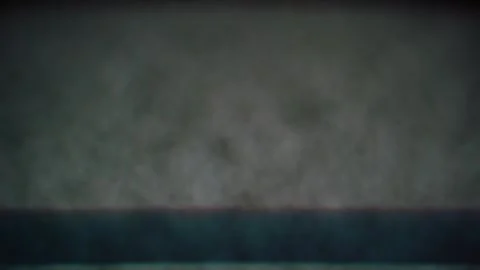 Black and white blurred background of white noise and strobe on the TV screen Stock Footage 245274616