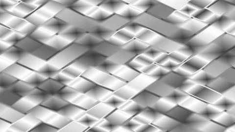 Black and white bokeh background flare shapes looks like liquid metal pipe or Stock Footage 100546172