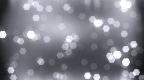Black and white bokeh Stock Footage 5297626