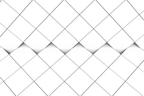 Black and white boxes abstract background 3D illustration Stock Illustration