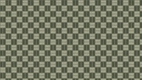 Black and white brick pattern seamless texture background Stock Illustration