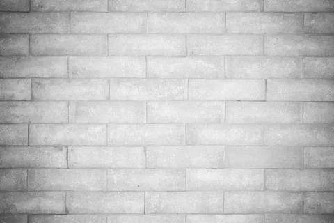 Black and white bricks blocks wall Stock Photos
