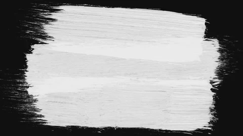 Black and White Brush Stroke Transition Paint Splash Abstract Background 스톡 동영상 331774341