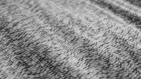 Black and white burlap texture background macro shot Stock-Footage 108969050