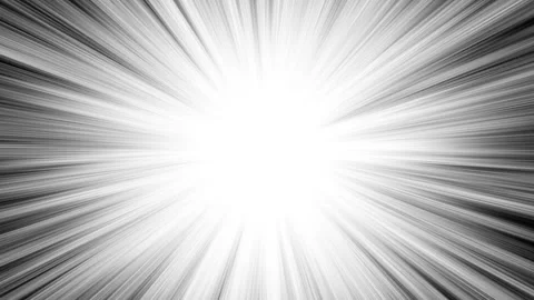 Black and white burst particles featuring radial lines emanating from a central 库存影片 311815417