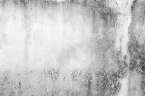 Black and white cement or concrete wall pattern texture. Stock Photos
