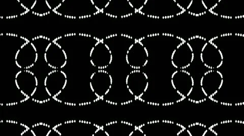 Black and White Chase Mirror Stock-Footage 11692572