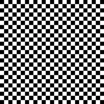 Black and White Check Pattern Stock Illustration