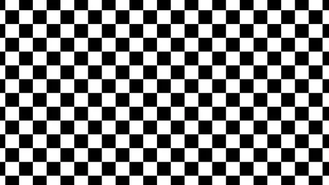 Black and White Checker Board Squares Moving Left to Right Stock Footage 337143473