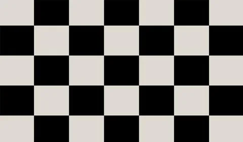 Black and White Checkerboard Pattern Vector Illustration Stock Illustration