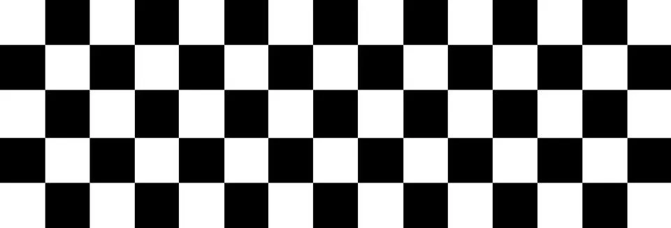 Black and White Checkerboard Pattern Background Design. Stock Illustration