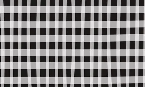Black and white checkered background Illustrazione stock
