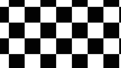 Black and white checkered pattern animation Stock Footage 145792046