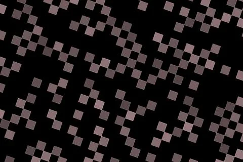 Black and white checkered pattern with small squares Stock Illustration
