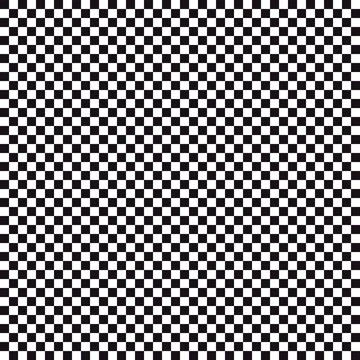 Black and white chess seamless pattern. Checkerboard vector illustration. Abs Stock Illustration