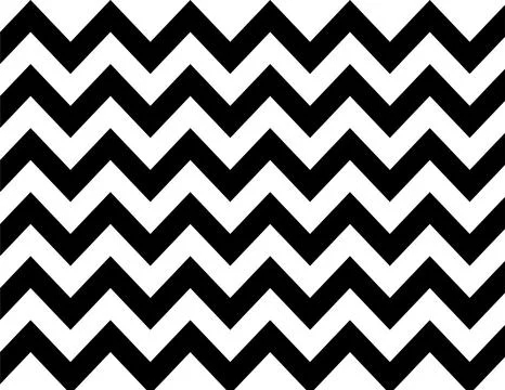 Black And White Chevron Zigzag Pattern Seamless Background For Textile And .. Illustrazione stock