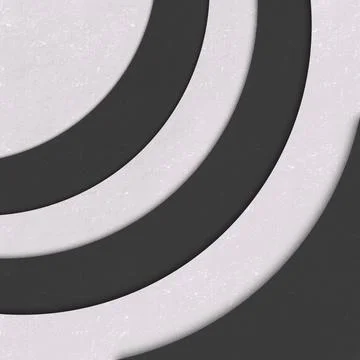Black and white circle 3d papercut gradient 스톡 일러스트