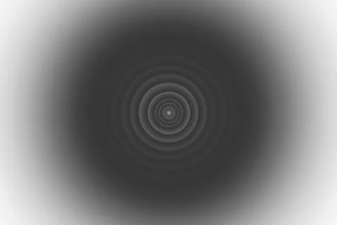 Black and white circle. Stock Illustration