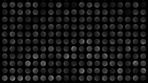 Black and white circles animation Stock Footage 313862021