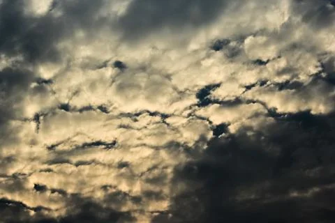 Black and white cloud Fotos Stock