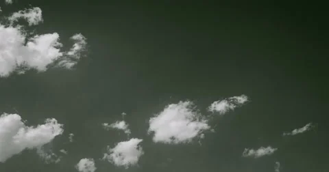 Black And White Clouds Timelapse. 4K Stock Footage 53462205