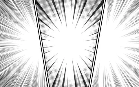 Black and white comic pop art background template 스톡 일러스트