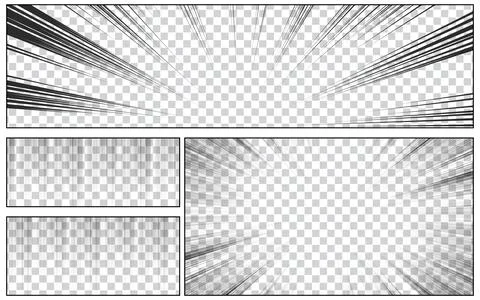Black and white comic pop art background template Stock Illustration