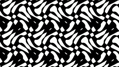 Black and white complex geometric pattern Stock Footage 342080823