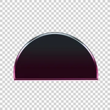 Black and white concentric circles geometric pattern transparent background イラスト素材