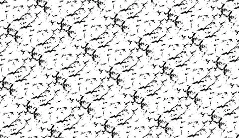 Black and white cracked texture design element with abstract grunge pattern for Stock-Illustration