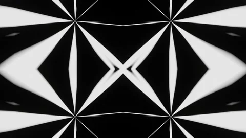 Black and white cyclic animation to visualize your videos Stock Footage 172211557