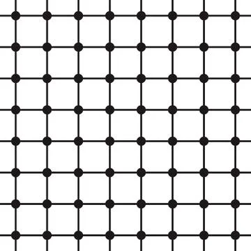 Black and white decorative element. Strong structure Stock Illustration