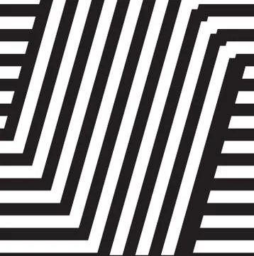 Black and white design template symbol Illustrazione stock