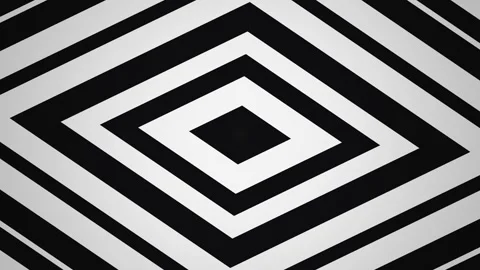 Black and white diamond geometric pattern on a flat surface Stock Footage 339492349