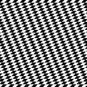 Black and white diamond shape modern geometric pattern Stock Illustration