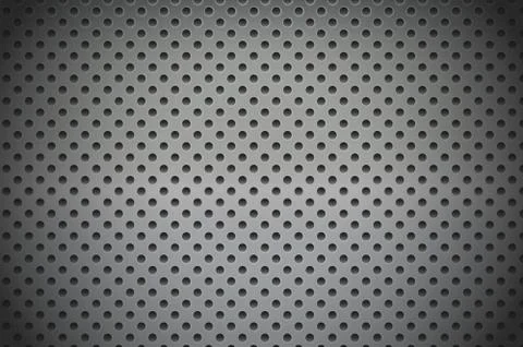 Black and White dot drak background Stock Illustration