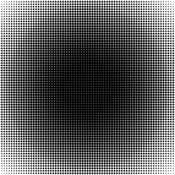 Black and white dotted background Stock Illustration