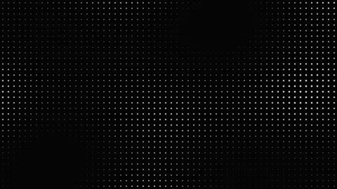 Black and white dotted pattern fills the background with texture 動画素材 337071879