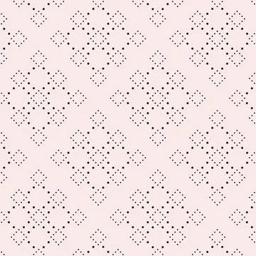 A black and white dotted pattern on a pink background Stock Illustration