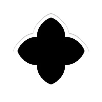 Black And White Element Art Gradient Minimal Abstract Shape for Modern Visu.. イラスト素材