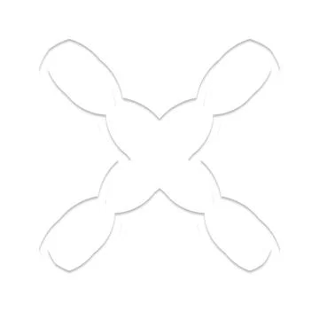 Black And White Element Art Gradient Minimal Abstract Shape for Modern Visu.. イラスト素材