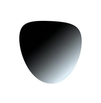 Black And White Element Art Gradient Minimal Abstract Shape for Modern Visu.. イラスト素材