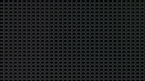 Black and white enamel square mesh pattern background/ transition. Video stock 233298219
