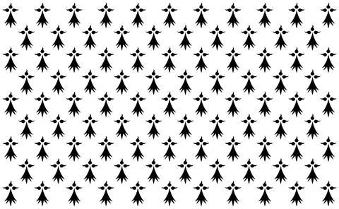 Black and white ermine background Stock Illustration