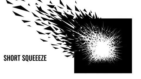 Black and white explosion Stock Illustration