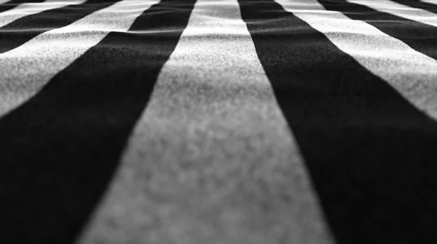 Black and White Flag, Textile Background, Still Camera Stock-Footage 47763583