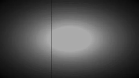 Black and white flashing light that slowly turns on and off Stock Footage
