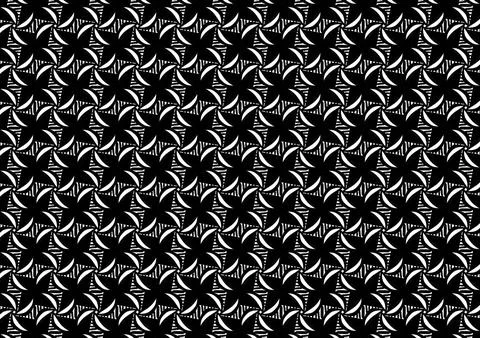 Black and white floral pattern for coloring, background, fabric pattern. 스톡 일러스트